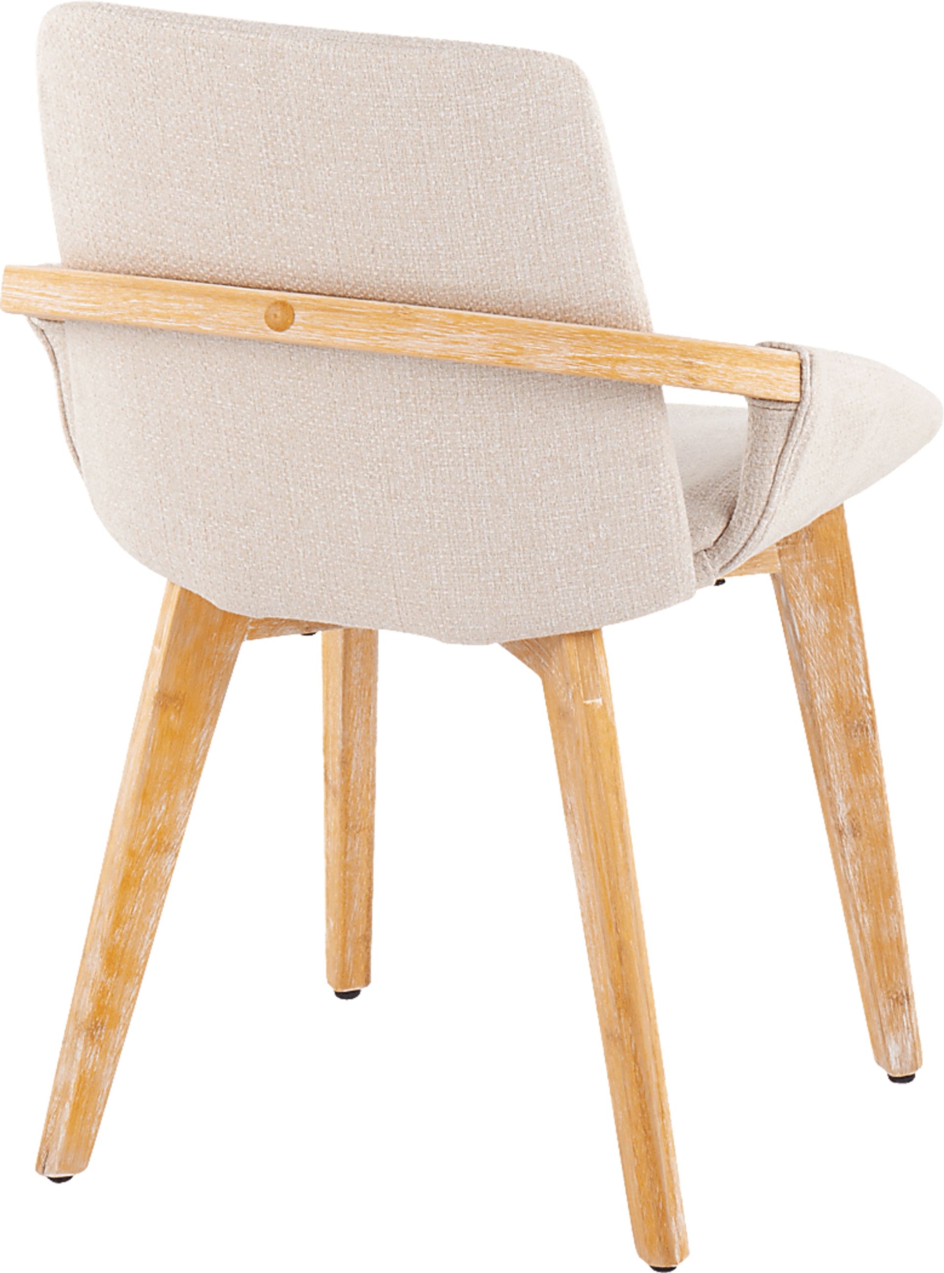 Nuckols Cream Arm Chair - Image 3