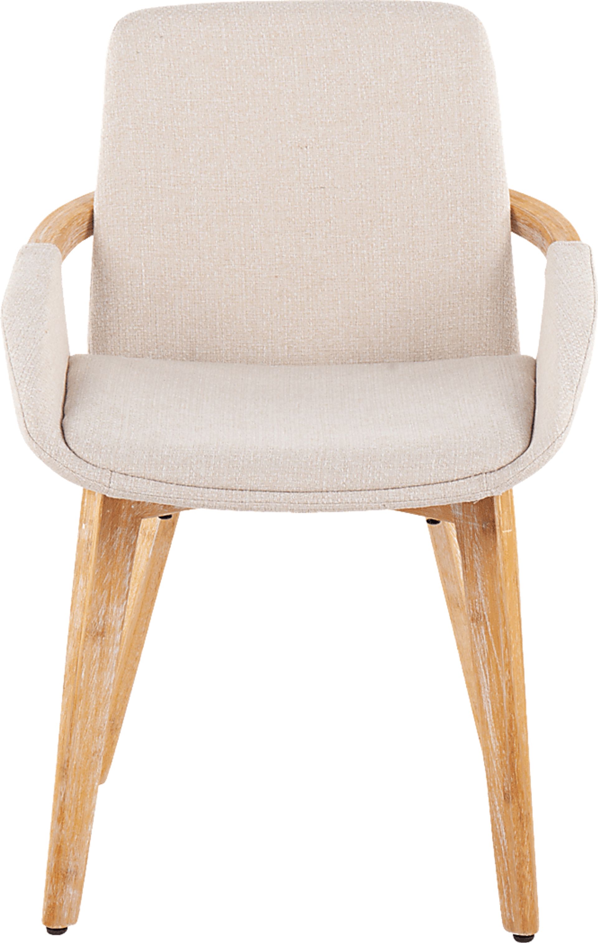 Nuckols Cream Arm Chair - Image 5