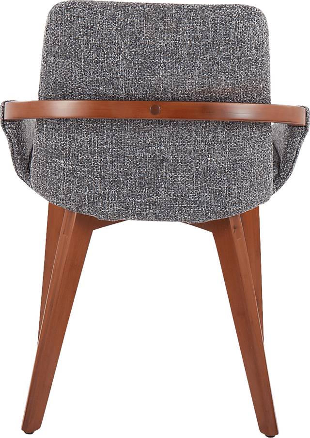 Nuckols Gray Arm Chair - Thumbnail - Image 4