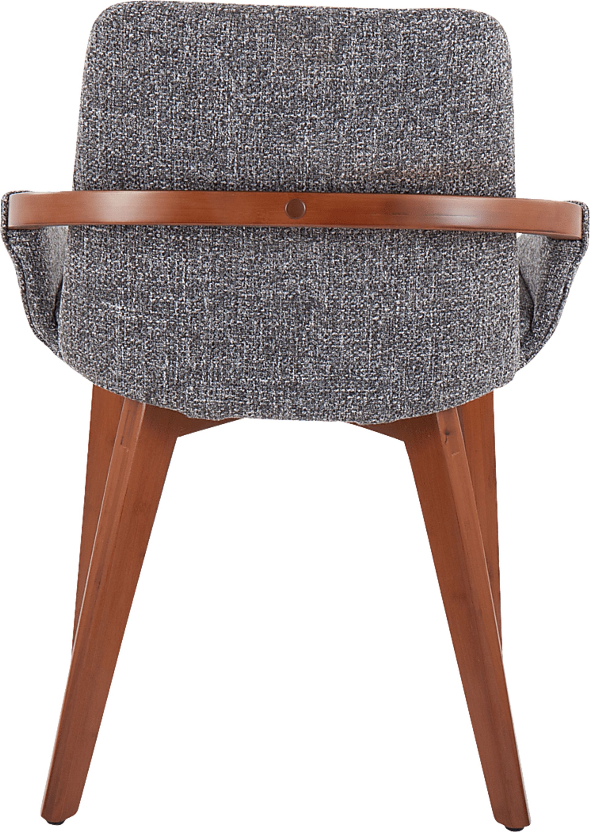 Nuckols Gray Arm Chair - Image 4