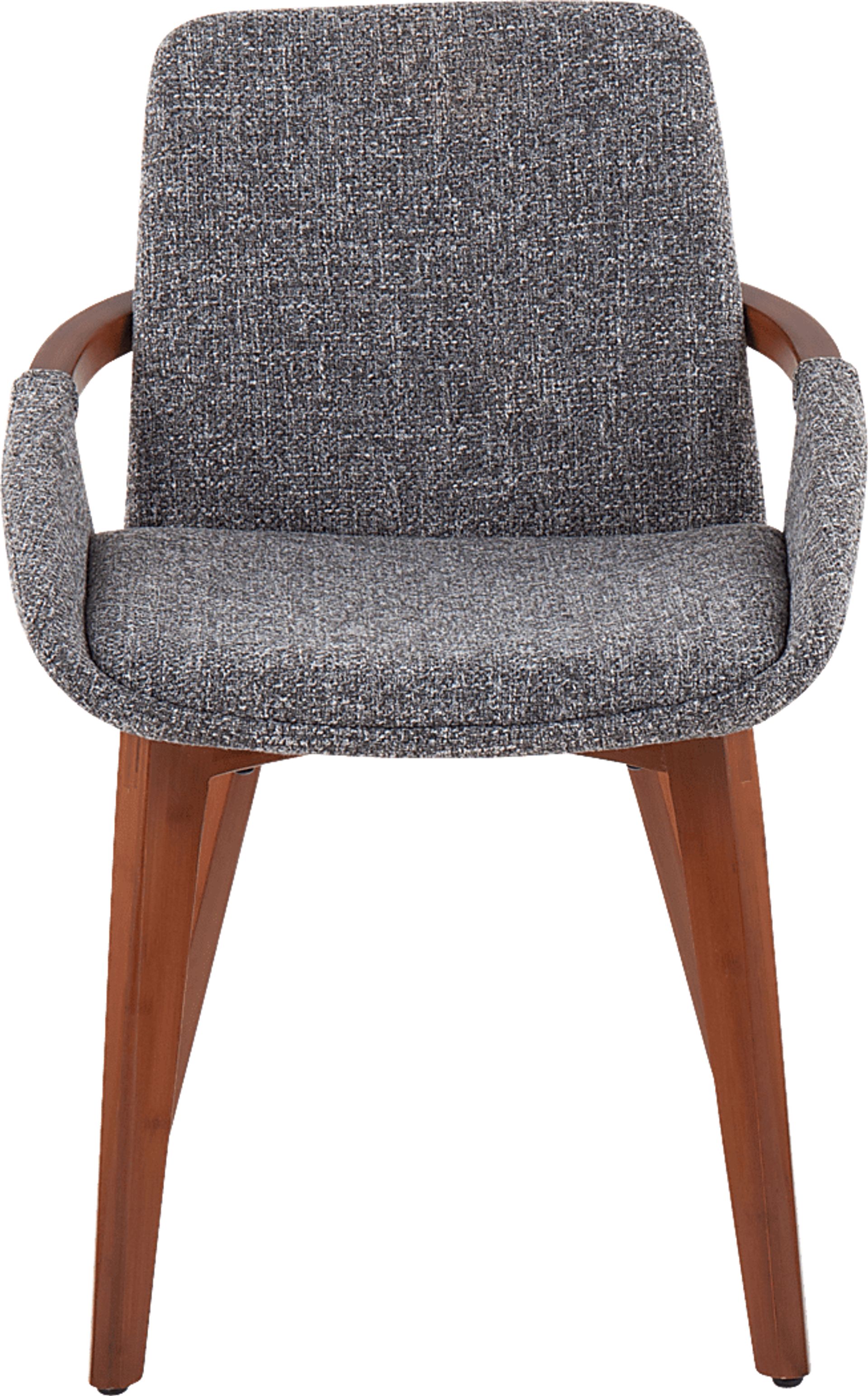 Nuckols Gray Arm Chair - Image 5