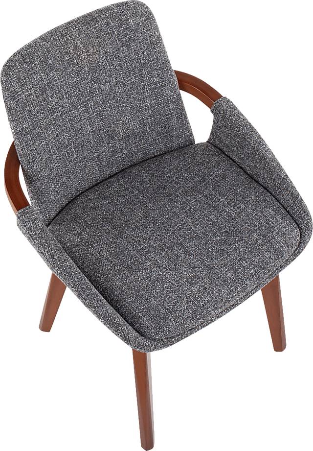 Nuckols Gray Arm Chair - Thumbnail - Image 6