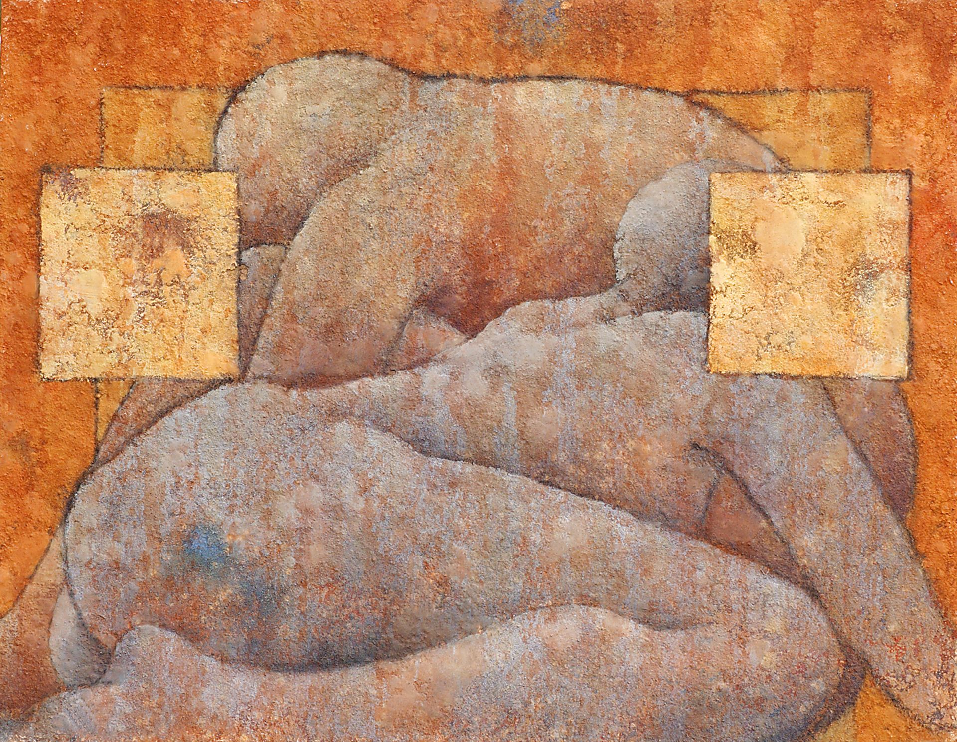 Nude Abstract I Canvas Artwork - Image 1