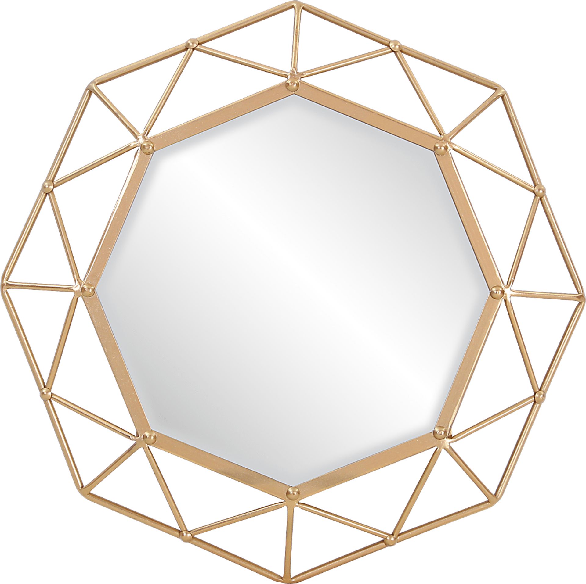 Nummie Gold Mirror - Image 1