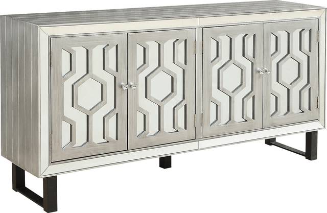Nunley Gray Credenza - Thumbnail - Image 1