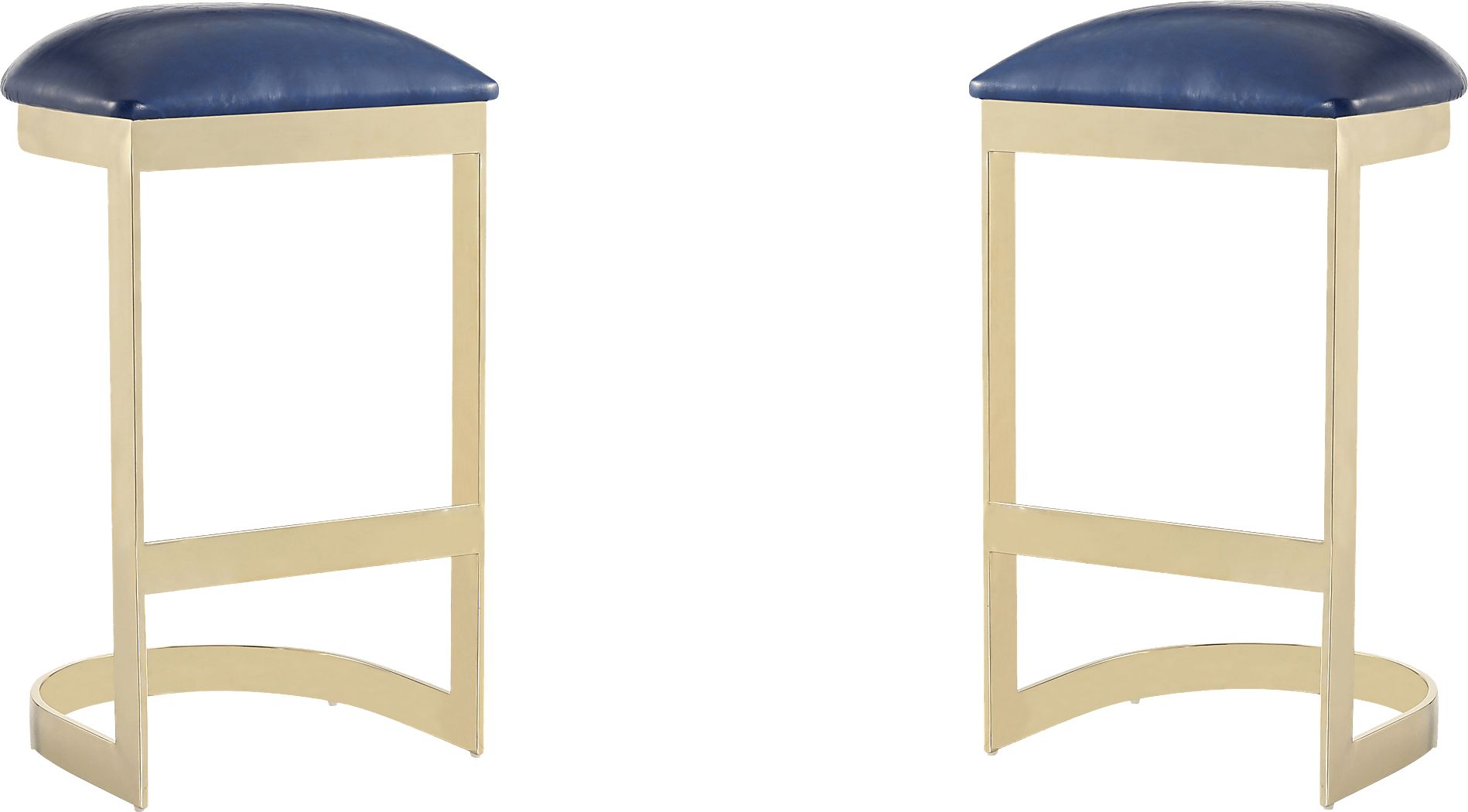 Nunnelee Blue Barstool, Set of 2
