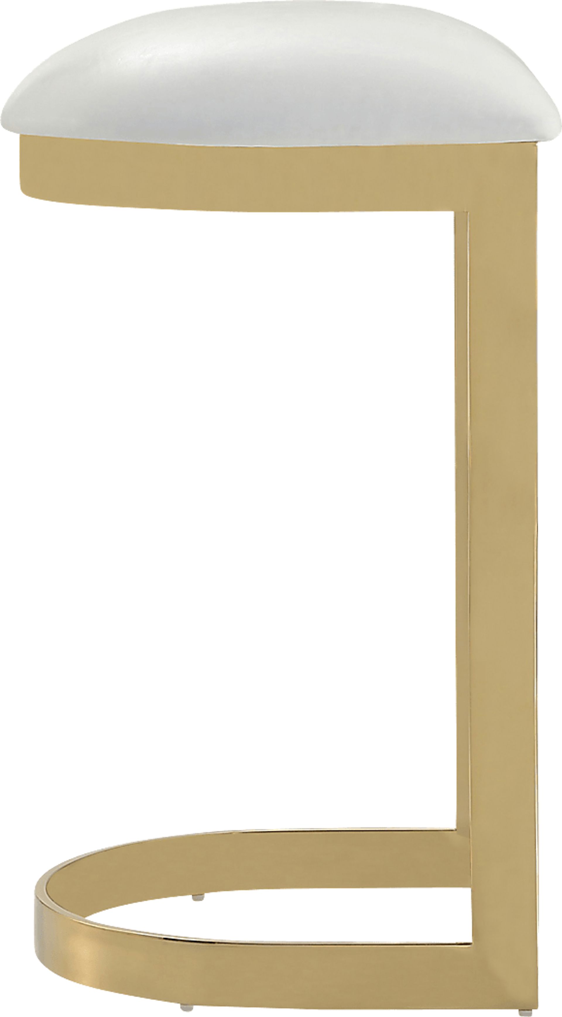 Nunnelee White Barstool, Set of 2 - Image 4