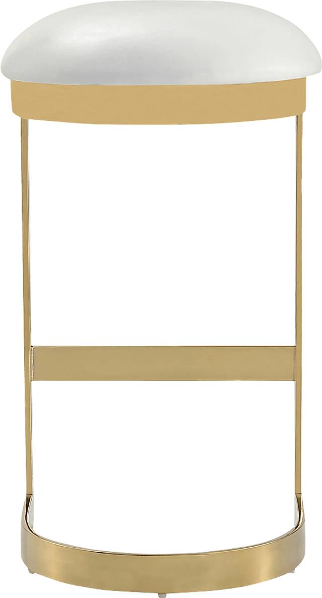 Nunnelee White Barstool, Set of 2 - Thumbnail - Image 6