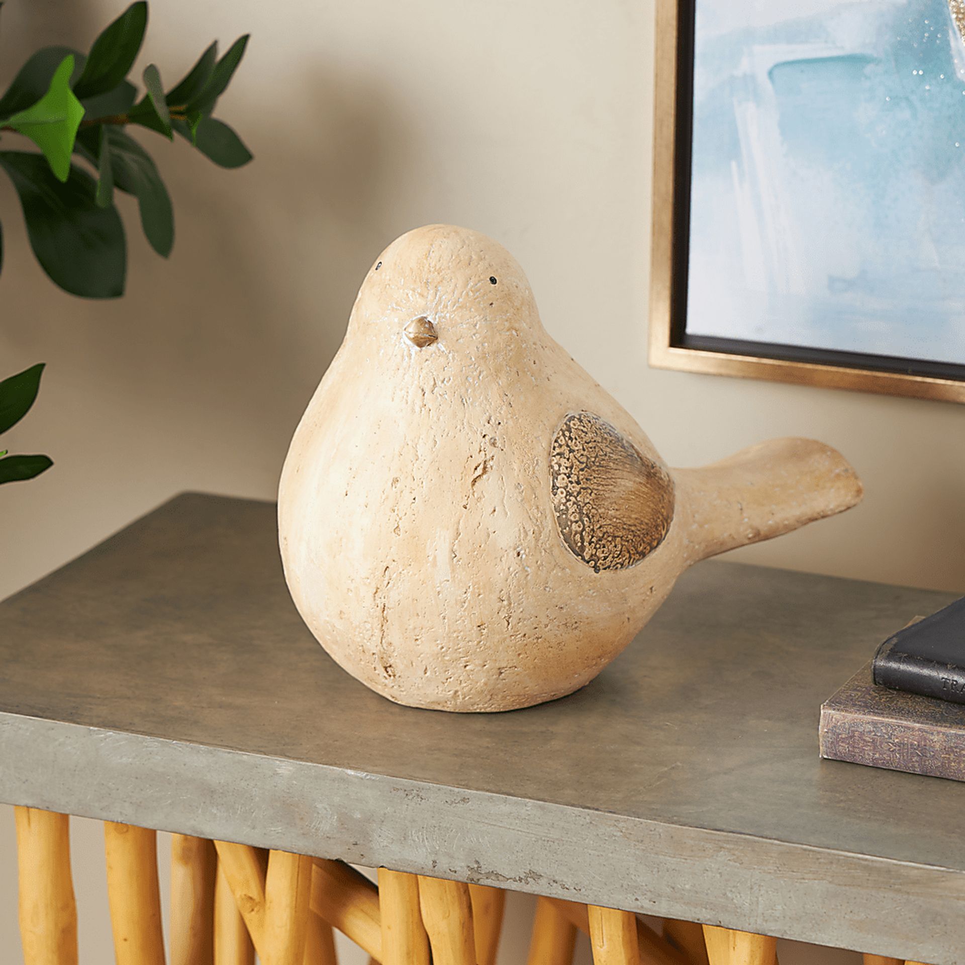 Nuras Beige Indoor/Outdoor Sculpture - Image 2