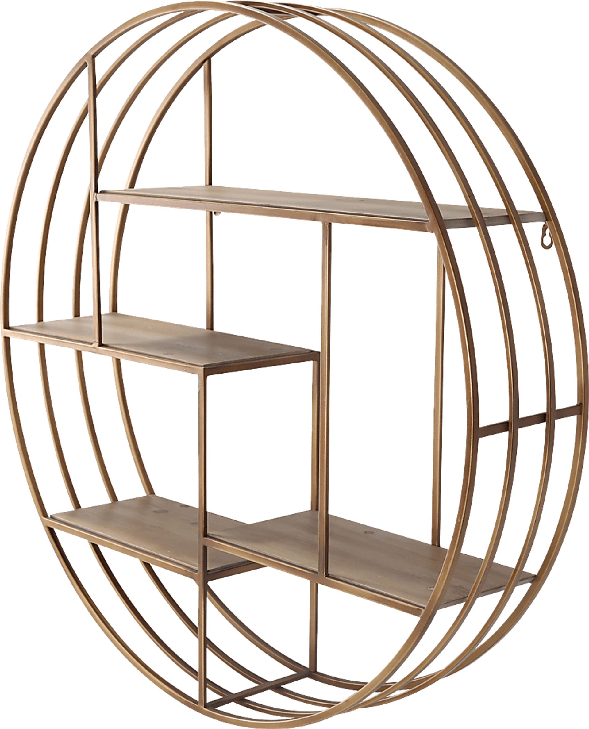 Nurick Bronze Wall Shelf - Image 4