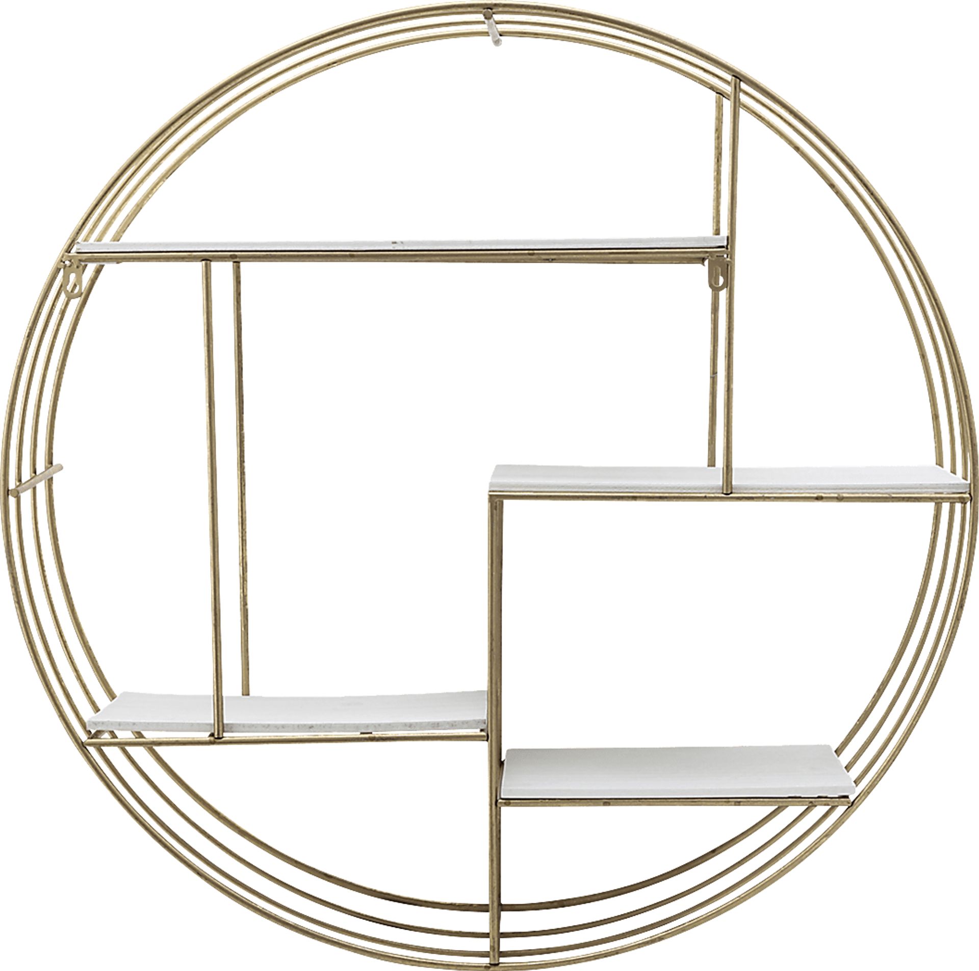 Nurick Gold Wall Shelf - Image 5
