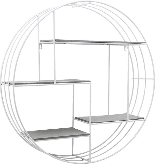 Nurick Gray Wall Shelf - Thumbnail - Image 2