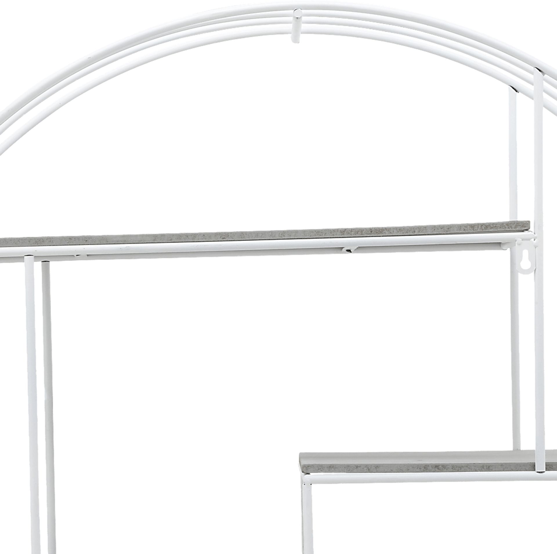 Nurick Gray Wall Shelf - Image 5