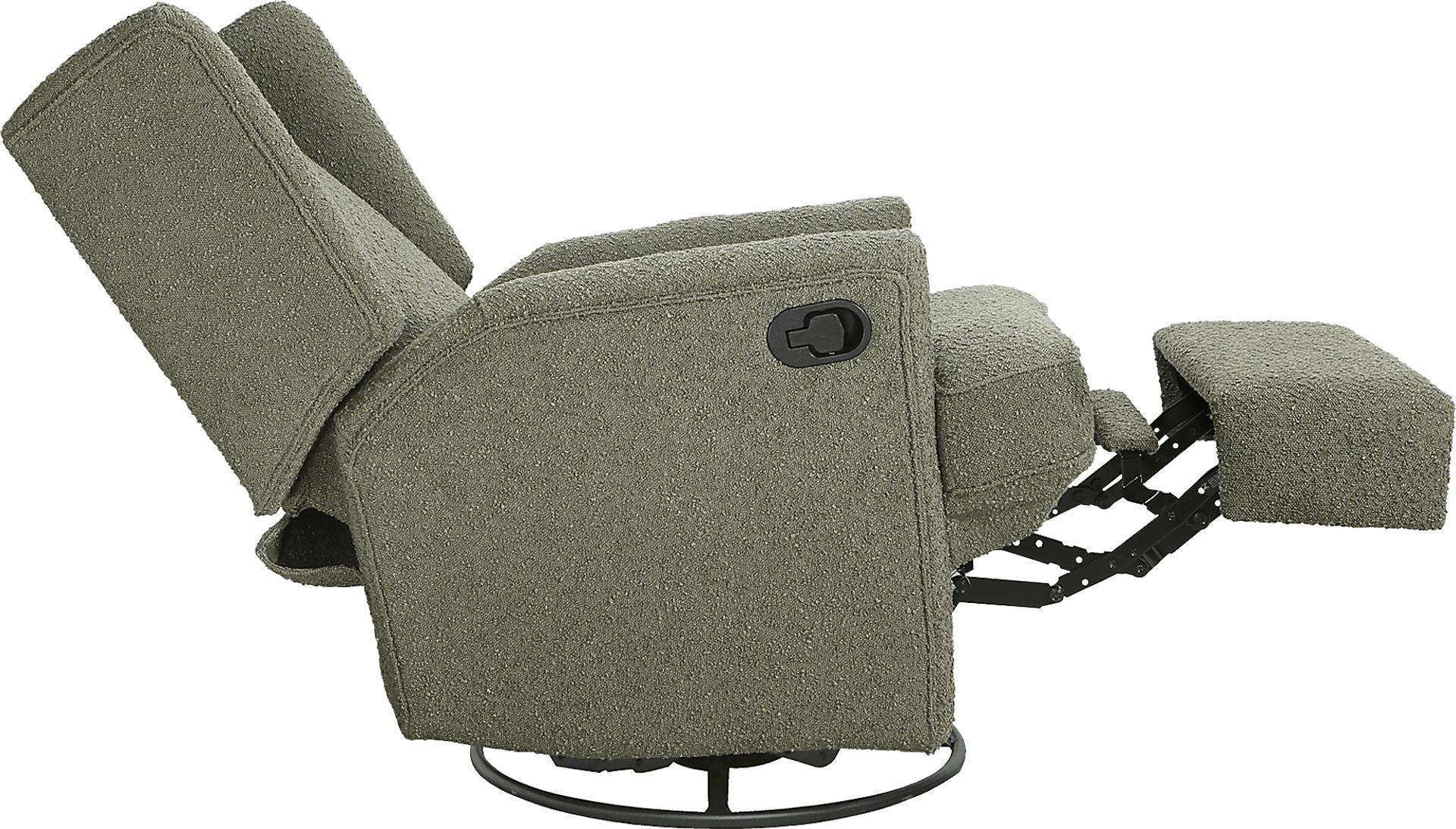 Nursery Alondria Sage Swivel Recliner - Image 4