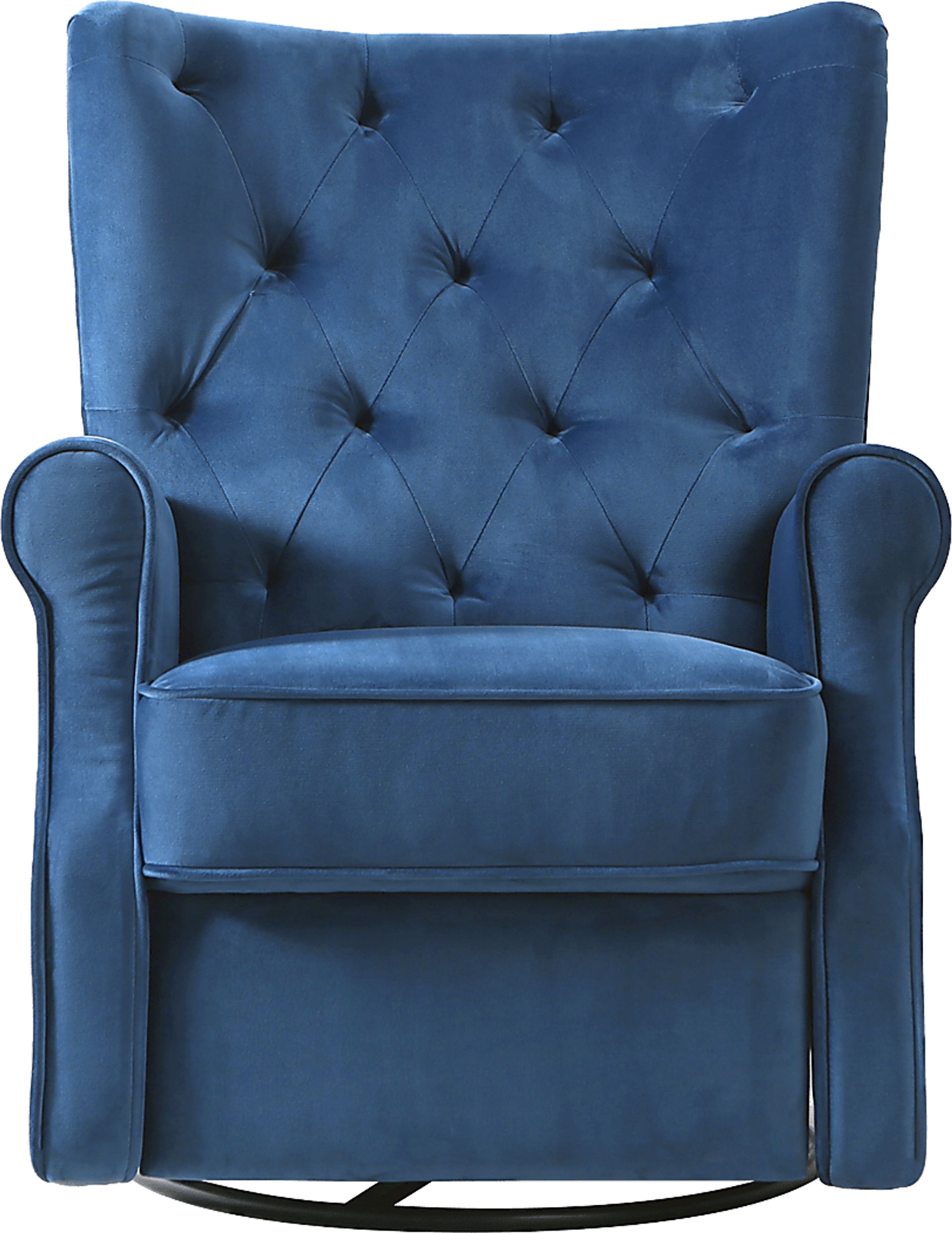 Nursery Alyna Indigo Swivel Recliner - Image 2