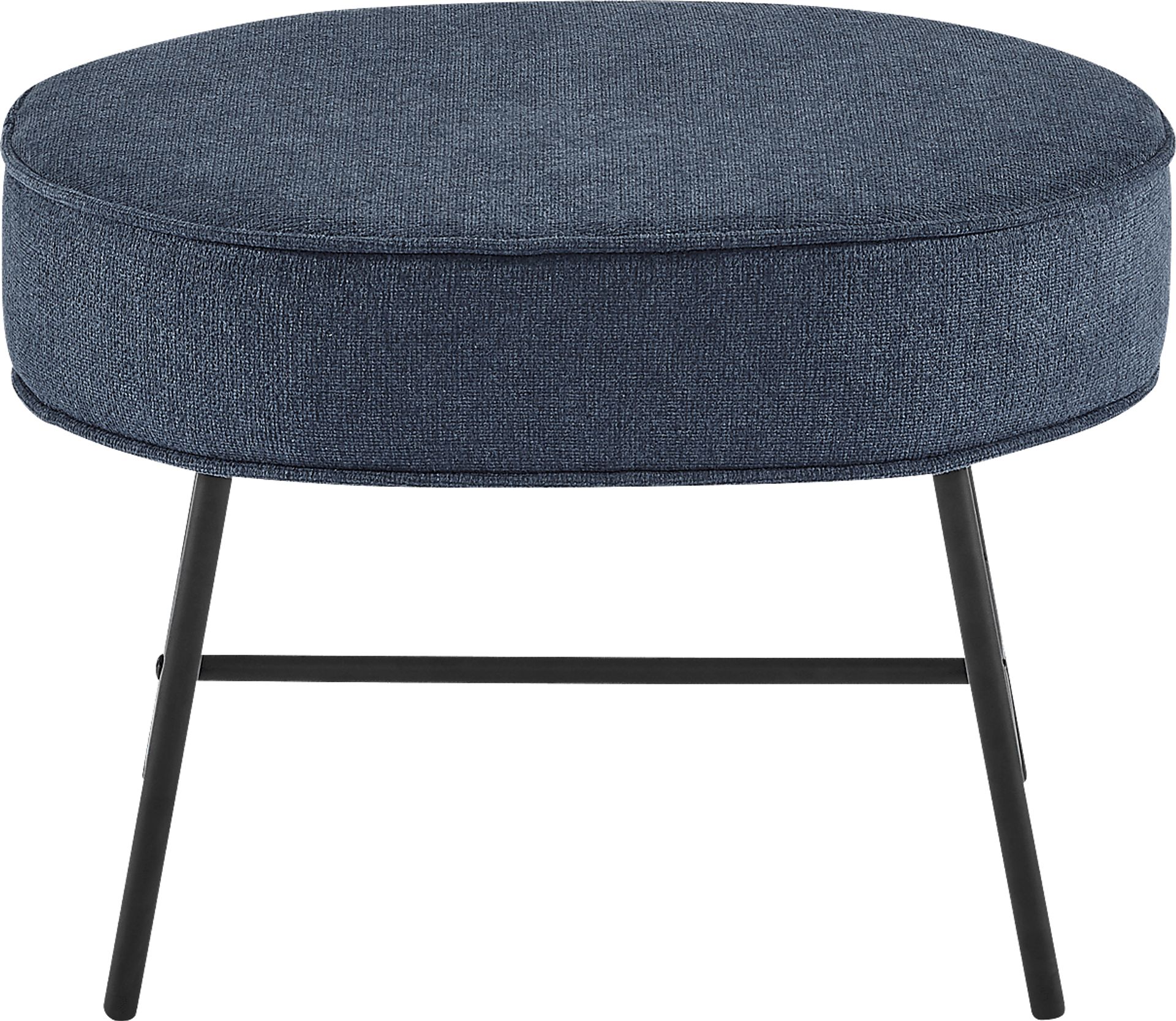 Nursery Annick Blue Ottoman - Image 3