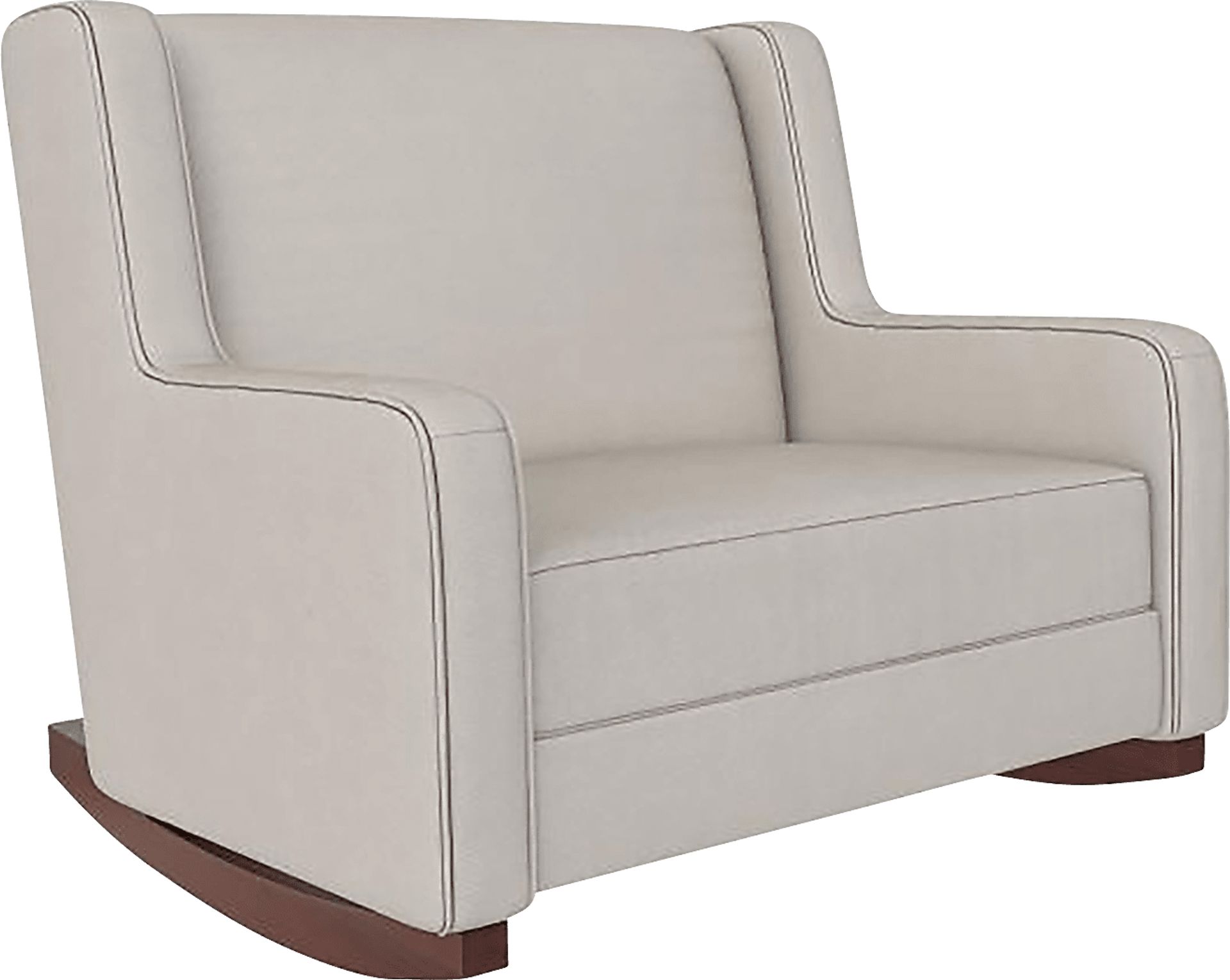 Nursery Arelo Beige Rocker Chair - Image 1