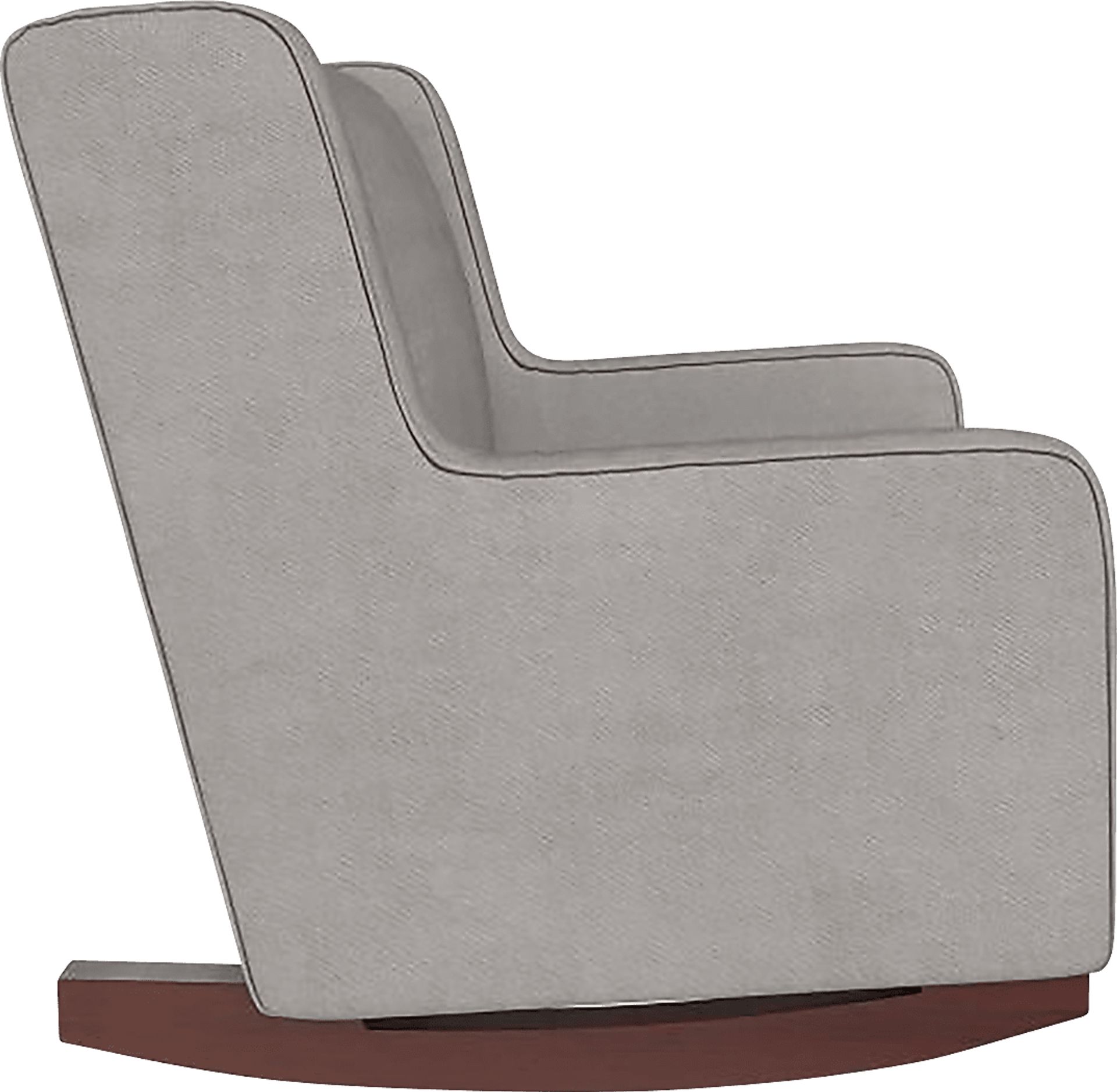 Nursery Arelo Taupe Rocker Chair - Image 4