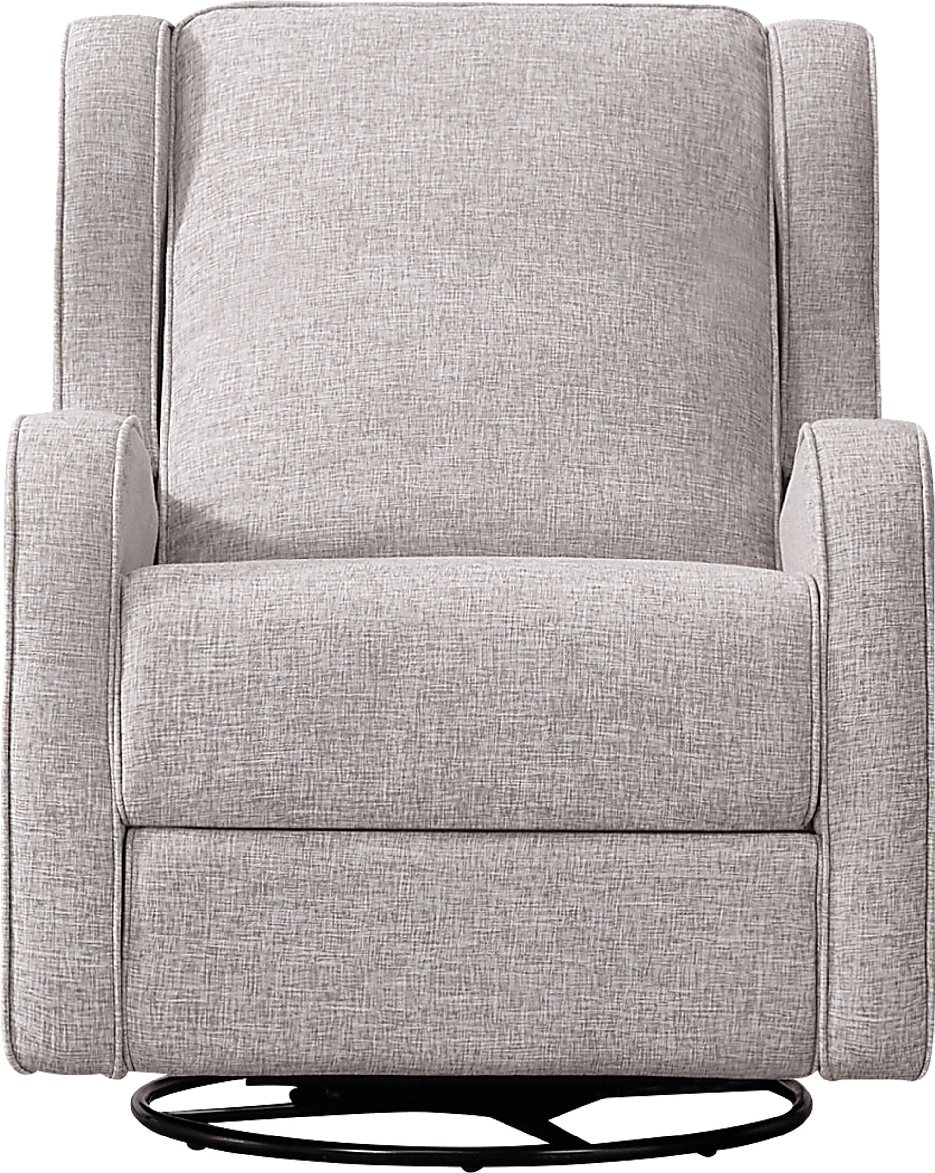 Nursery Camora Gray Swivel Glider Recliner - Image 2