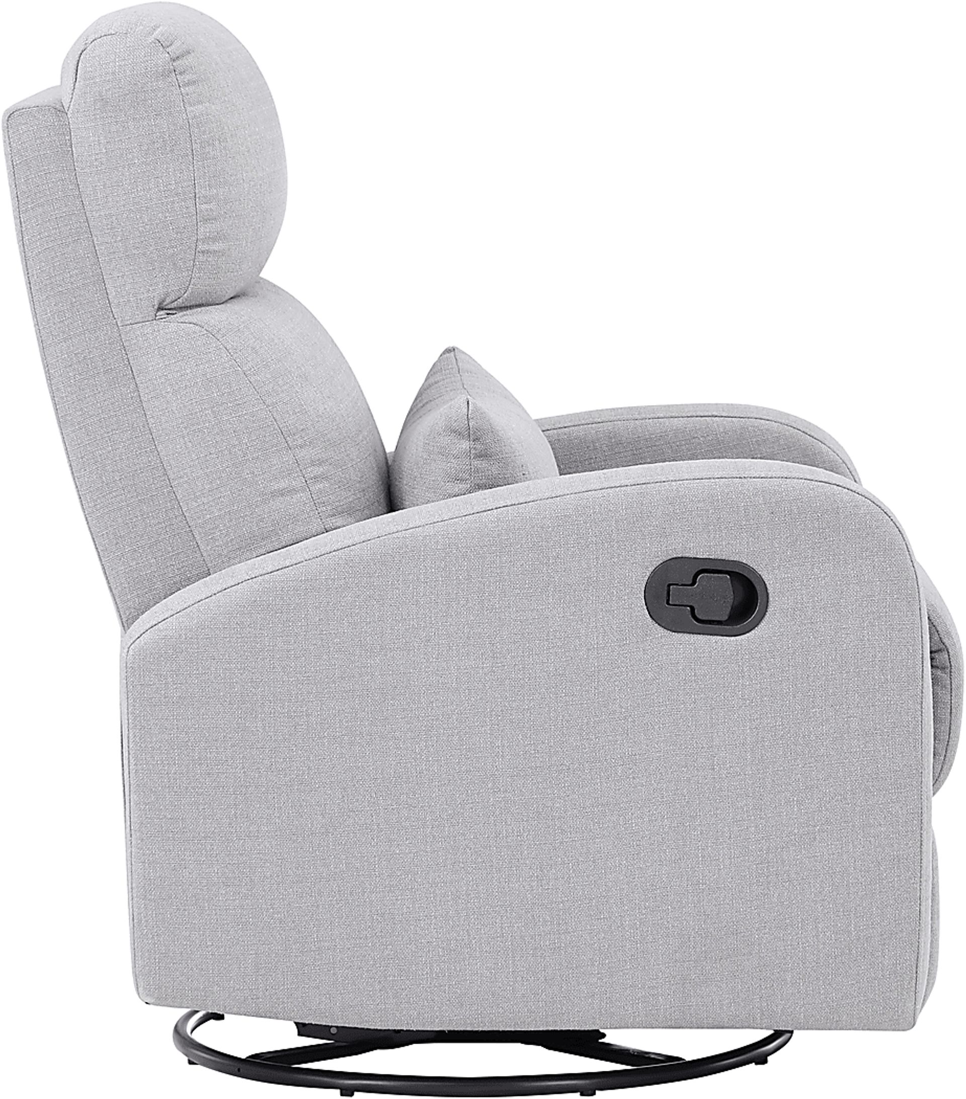 Nursery Coday Gray Glider Recliner - Image 2