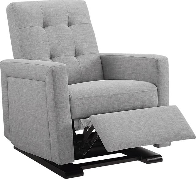 Nursery Colm Gray Glider Recliner - Thumbnail - Image 2