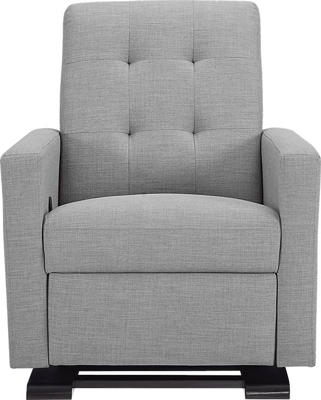 Nursery Colm Gray Glider Recliner - Thumbnail - Image 4