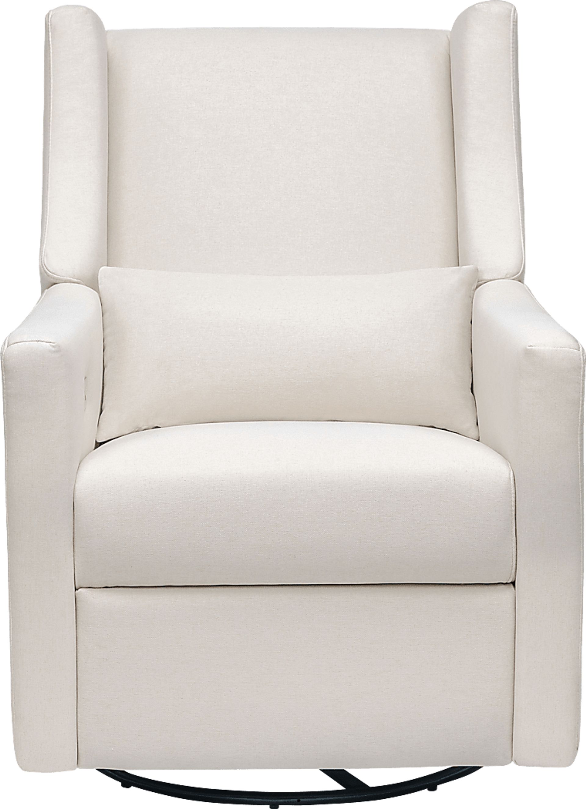 Nursery Cradle Song Cream Power Swivel Glider Recliner - Image 2
