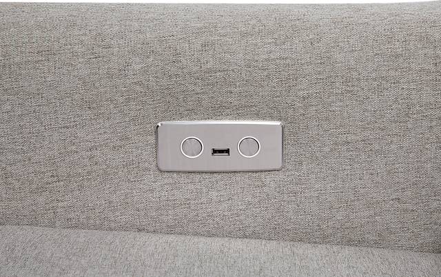 Nursery Cradle Song Gray Power Swivel Glider Recliner - Thumbnail - Image 5