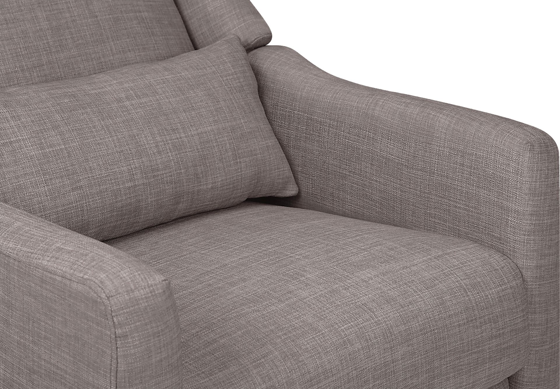 Nursery Cradle Song Gray Swivel Glider Recliner - Image 13