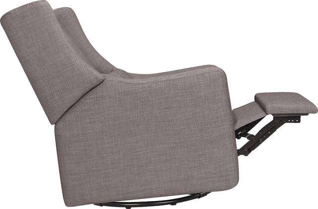 Nursery Cradle Song Gray Swivel Glider Recliner - Thumbnail - Image 6