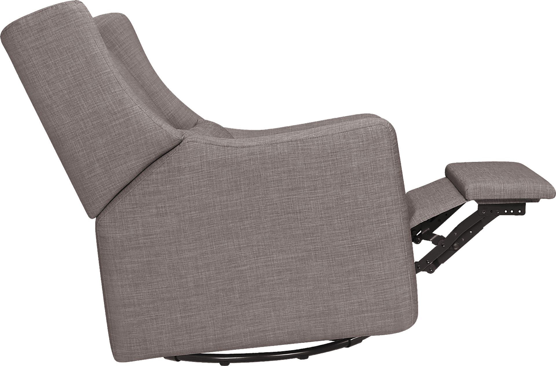 Nursery Cradle Song Gray Swivel Glider Recliner - Image 6