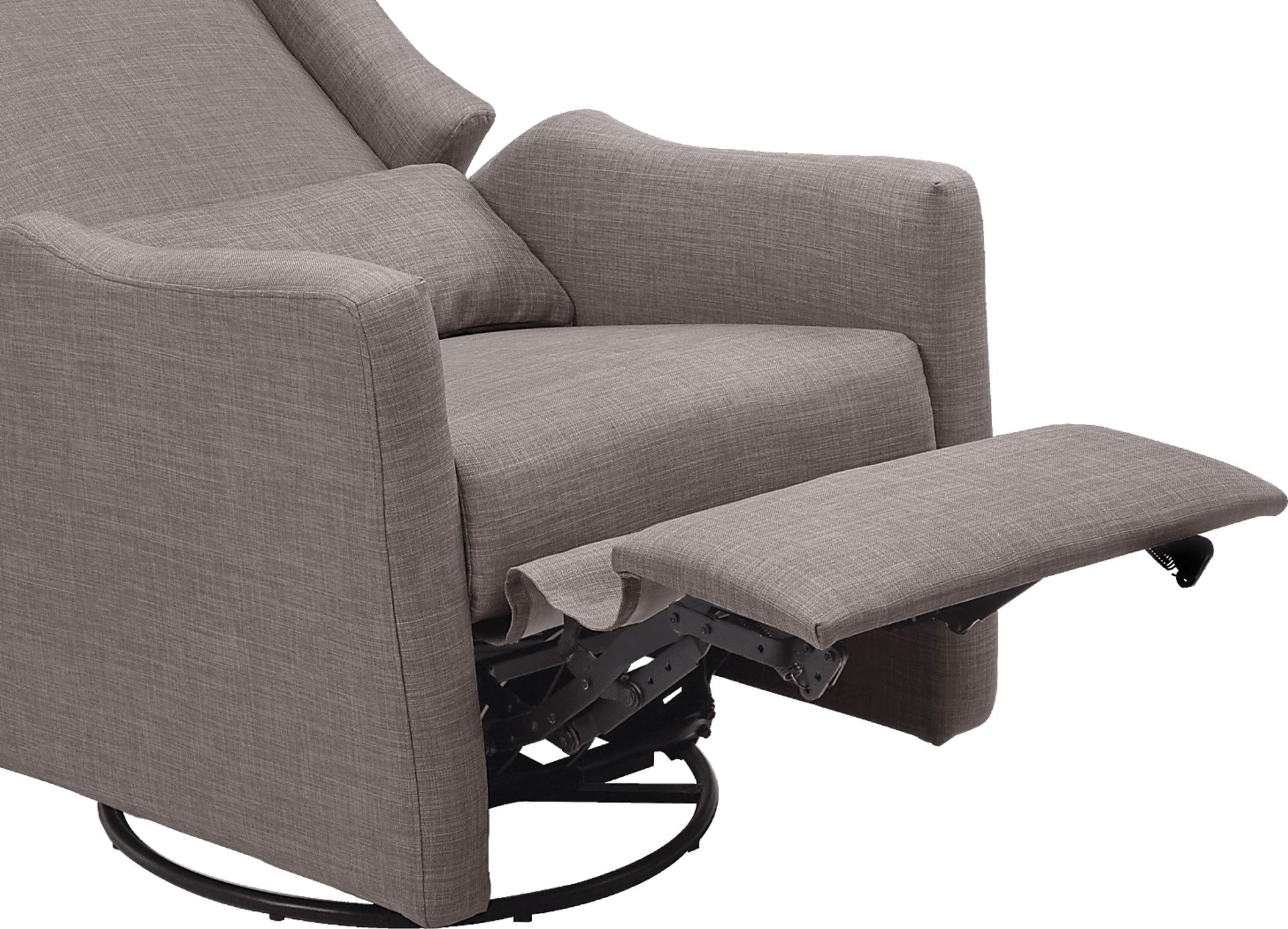 Nursery Cradle Song Gray Swivel Glider Recliner - Image 7