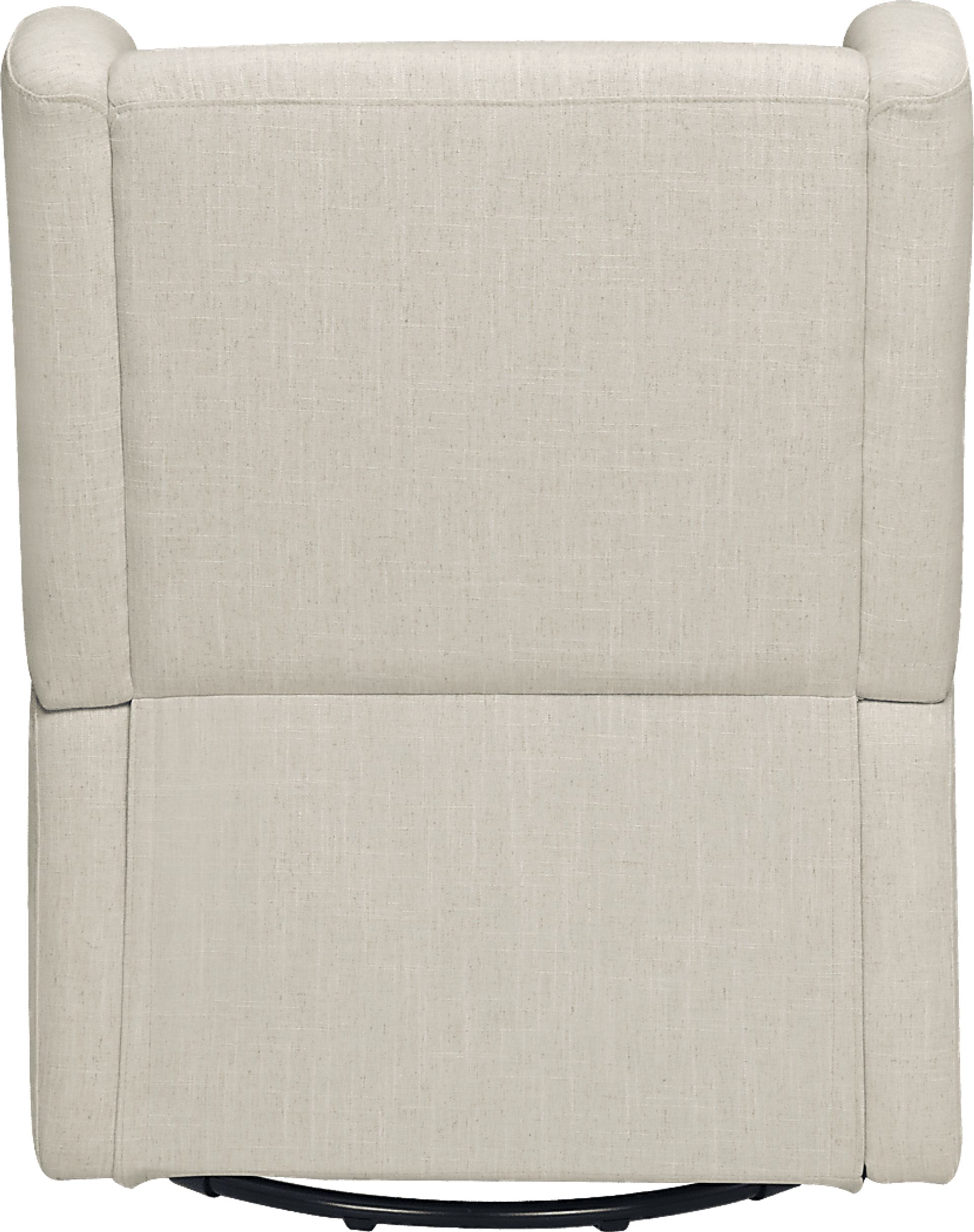 Nursery Cradle Song White Swivel Glider Recliner - Image 18