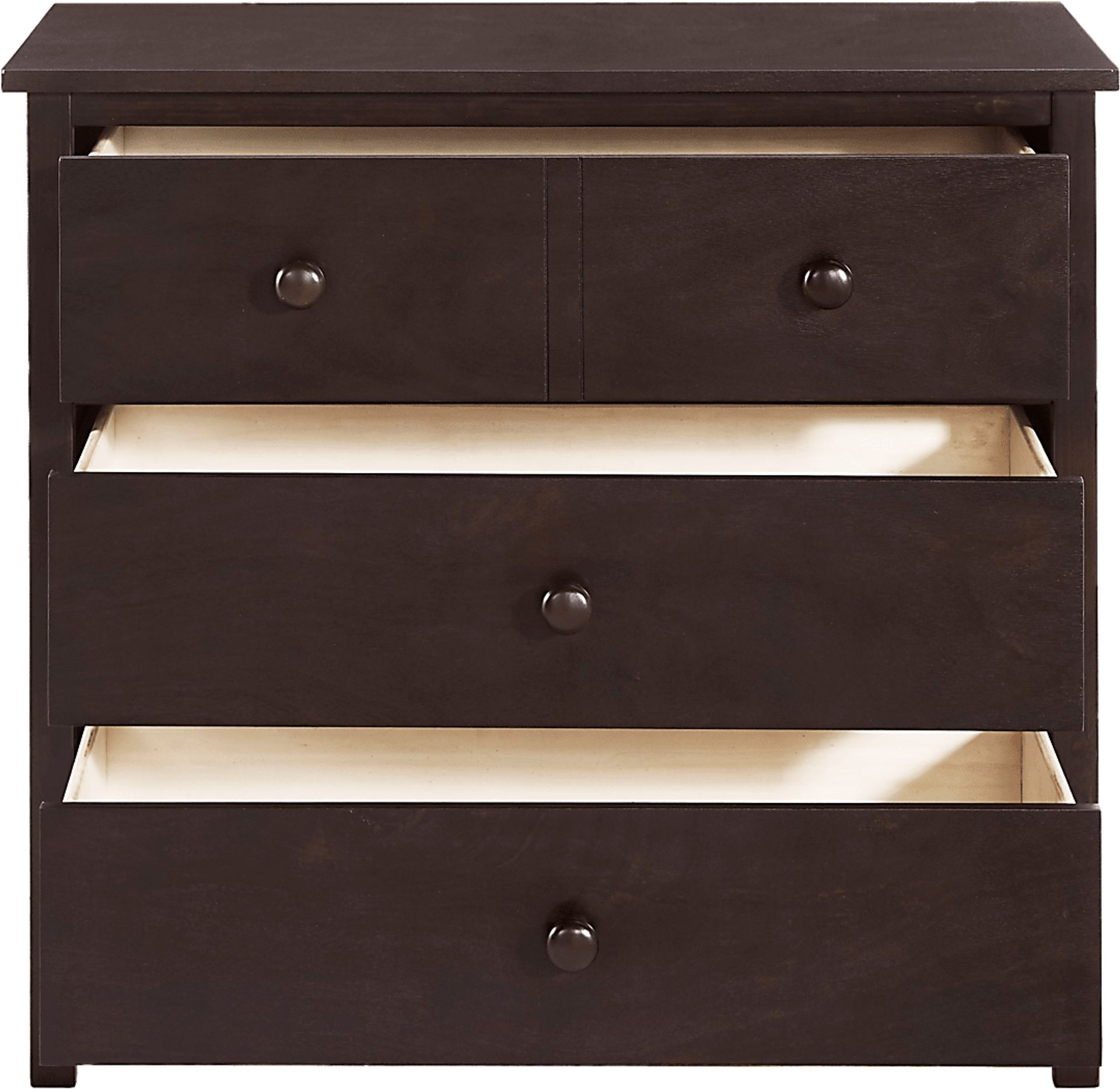Nursery Dakson Espresso 3 Drawer Dresser - Image 4
