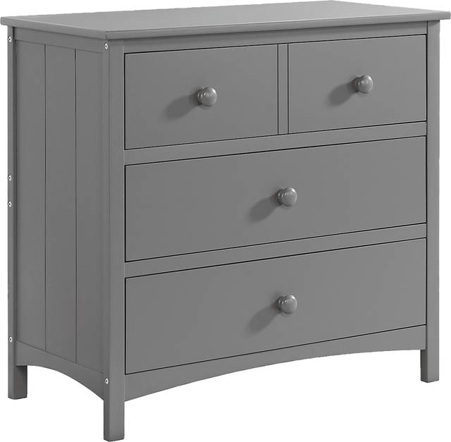 Nursery Dakson Gray 3 Drawer Dresser - Thumbnail - Image 1