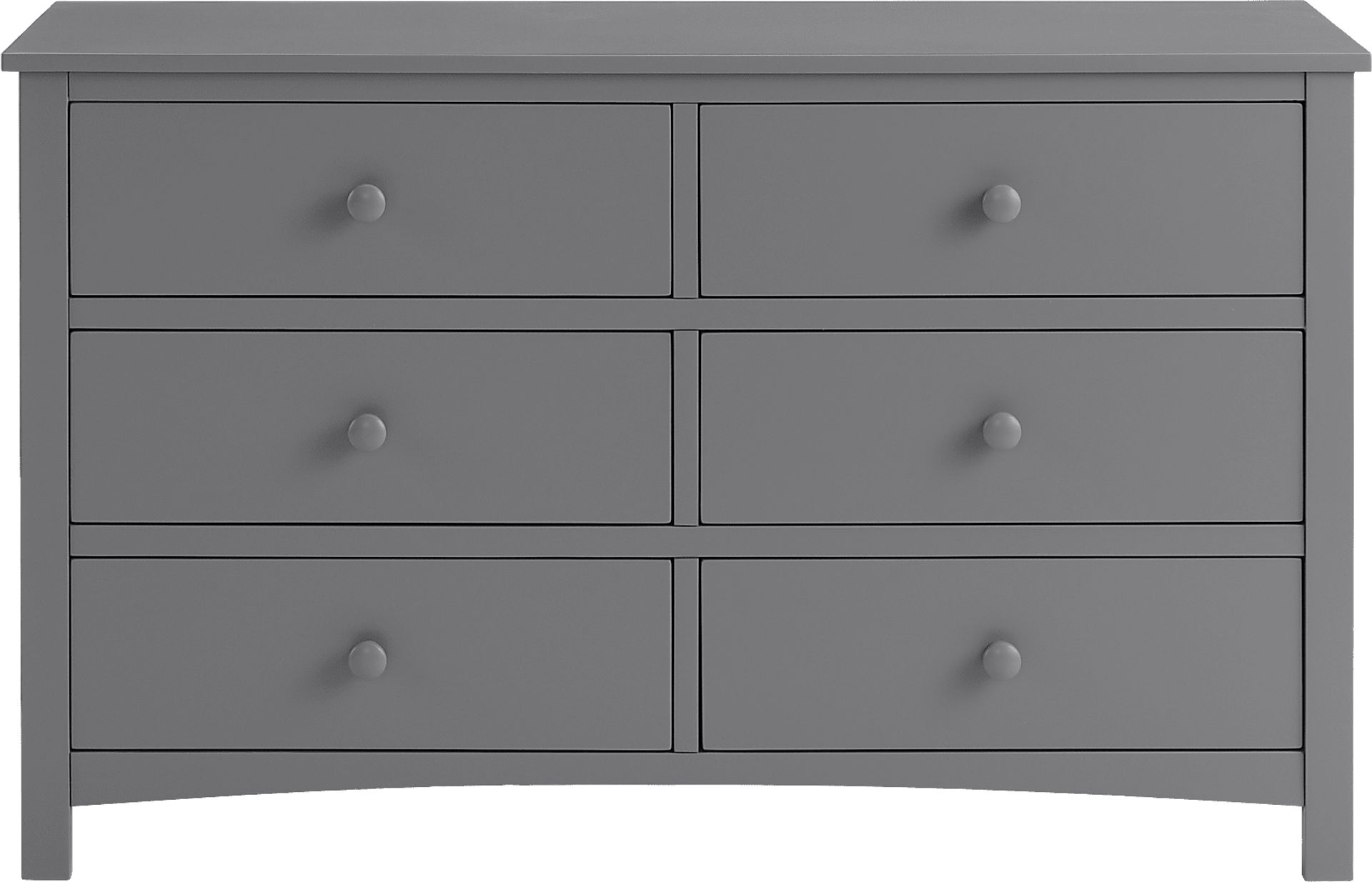 Nursery Dakson Gray 6 Drawer Dresser - Image 3