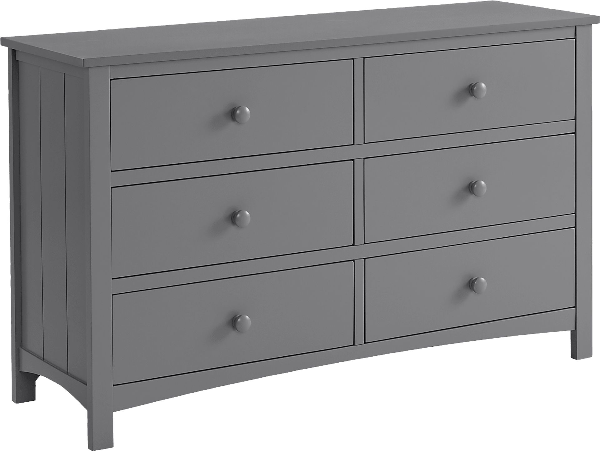 Nursery Dakson Gray 6 Drawer Dresser - Image 1