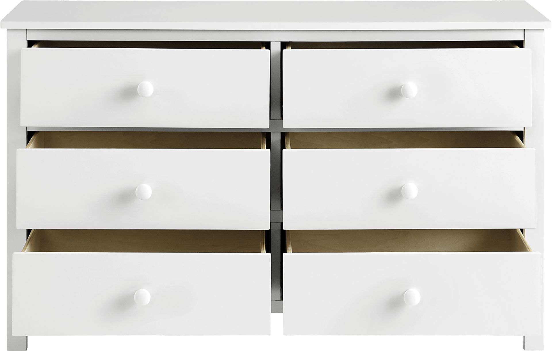 Nursery Dakson White 6 Drawer Dresser - Image 5