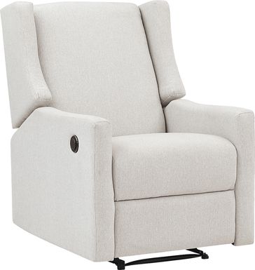 Nursery Deveron Buff Power Recliner