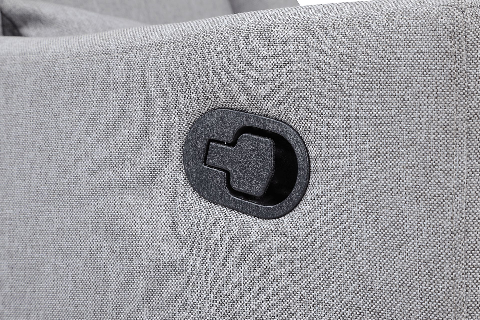 Nursery Deveron Gray Swivel Glider Recliner - Image 6