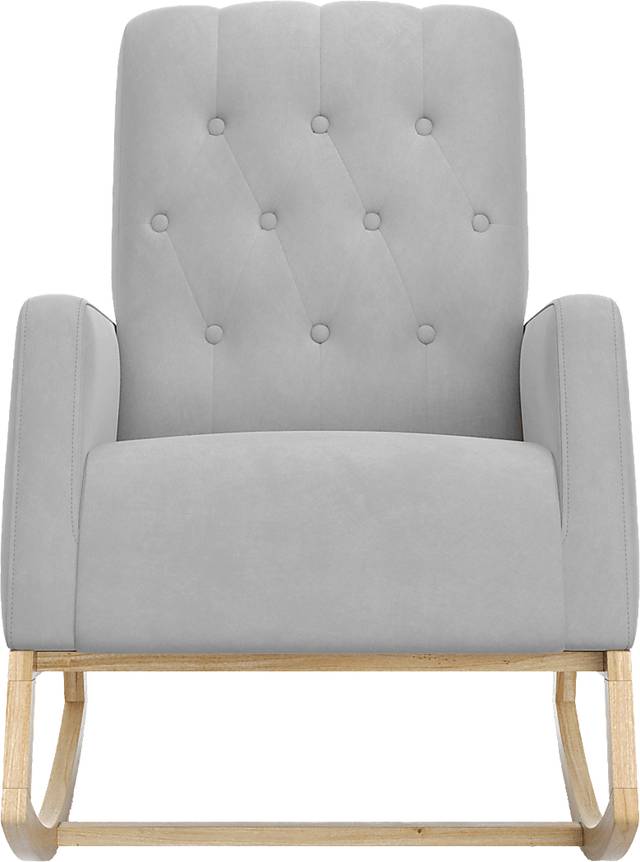 Nursery Doreni Gray Rocker - Thumbnail - Image 3