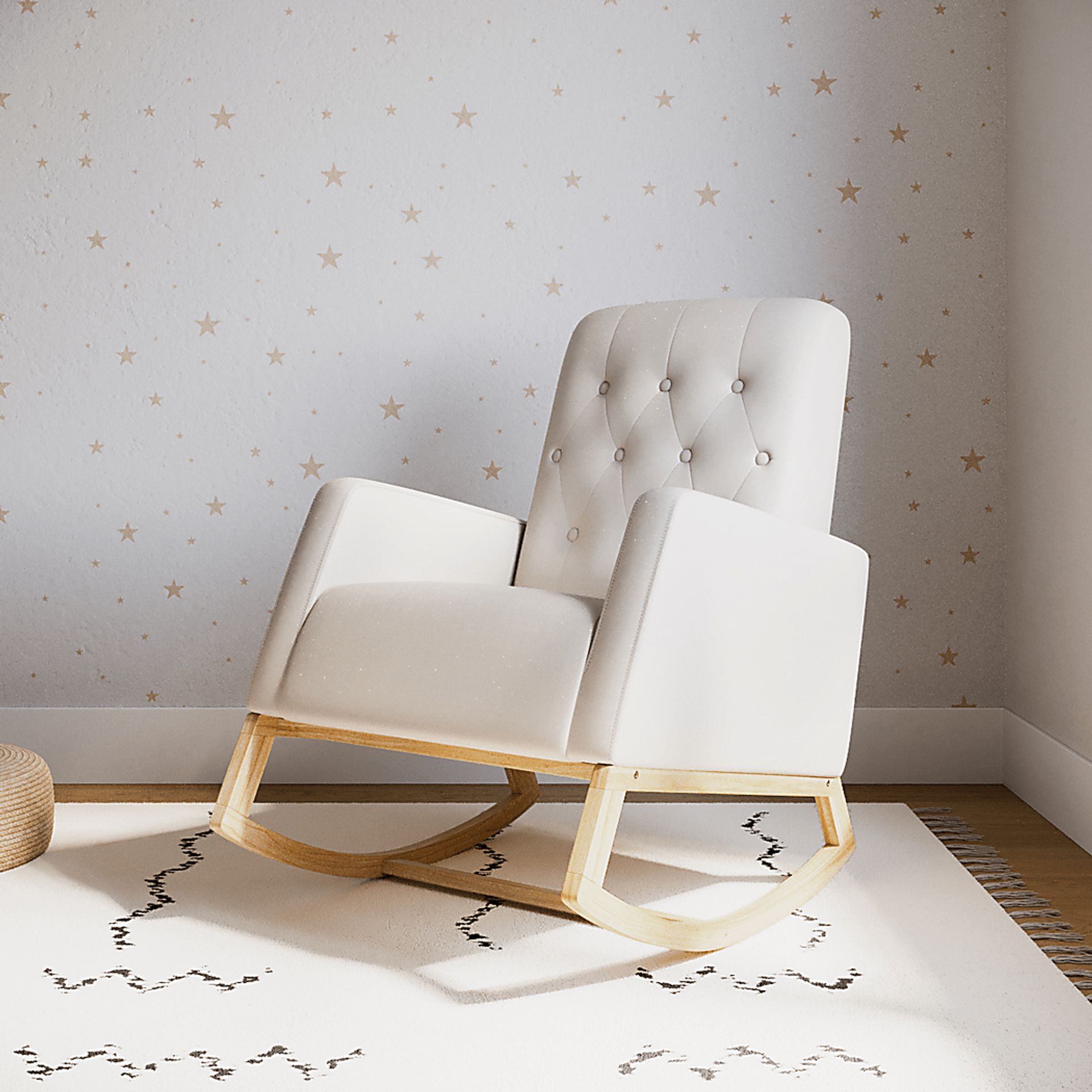 Nursery Doreni Ivory Rocker - Image 2