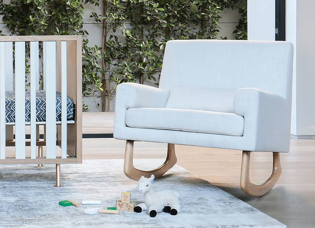 Nursery Dreamy Cove Linen Rocker - Thumbnail - Image 2