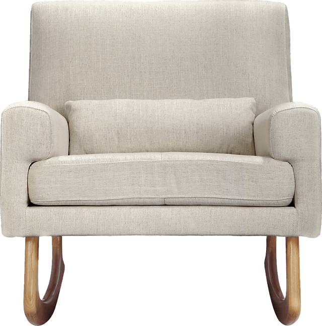 Nursery Dreamy Cove Linen Rocker - Thumbnail - Image 3