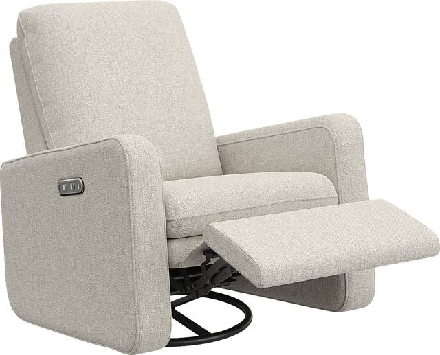 Nursery Elysiu Beige Swivel Glider - Thumbnail - Image 6