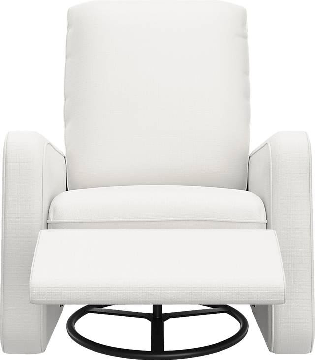 Nursery Elysiu Ivory Swivel Glider - Thumbnail - Image 12
