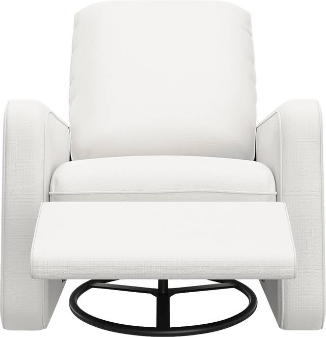 Nursery Elysiu Ivory Swivel Glider - Thumbnail - Image 14