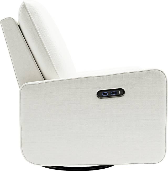 Nursery Elysiu Ivory Swivel Glider - Thumbnail - Image 6