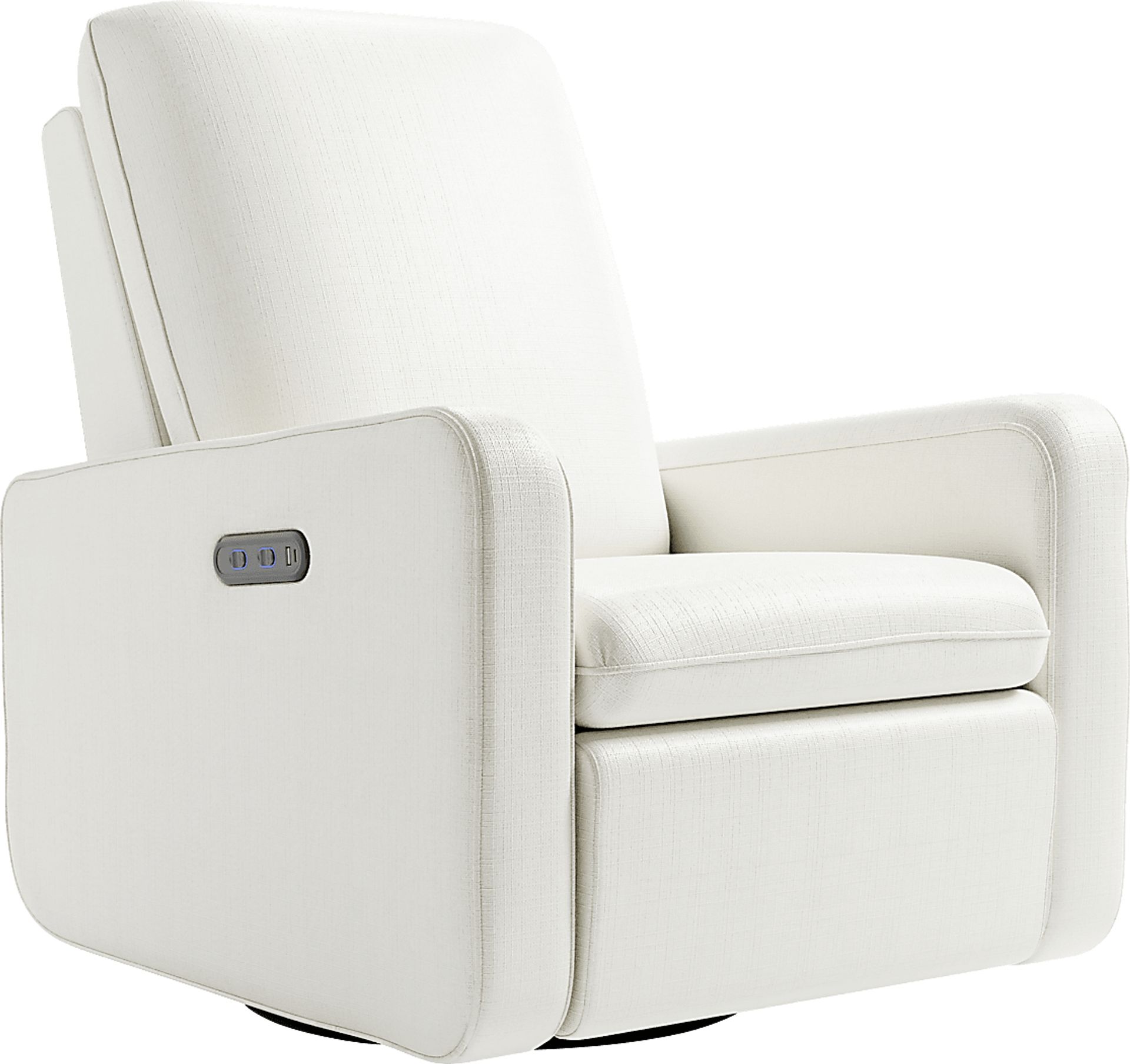 Nursery Elysiu Ivory Swivel Glider - Image 1