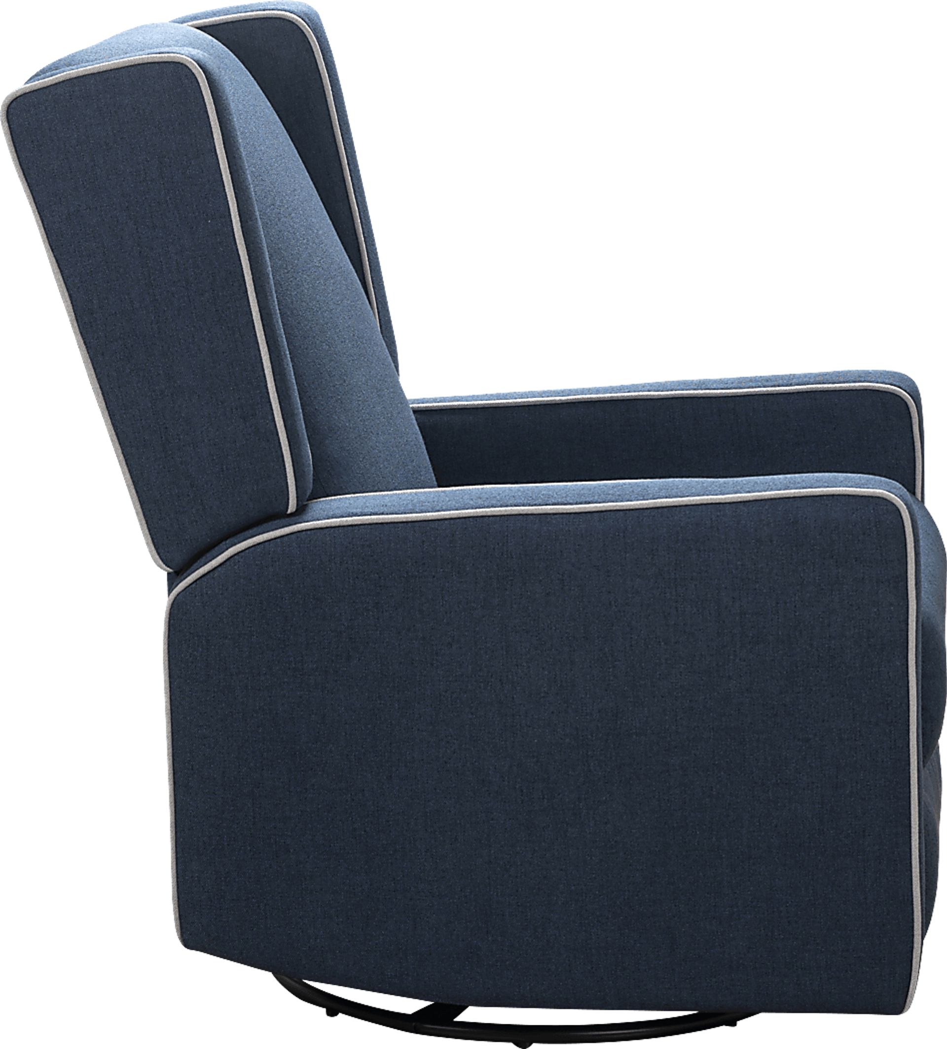 Nursery Enchanted Slumber Ocean Swivel Rocker Recliner - Image 4